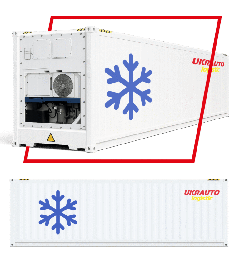 Перевезення рефконтейнерами з Ukrautologistic