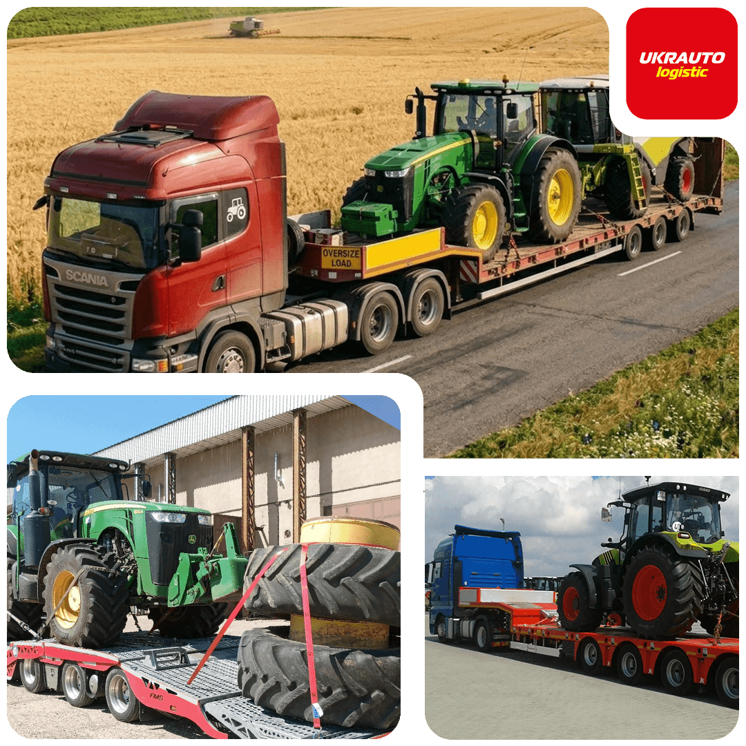 Міжнародні перевезення сільгосптехніки та доставка агротехніки і обладнання