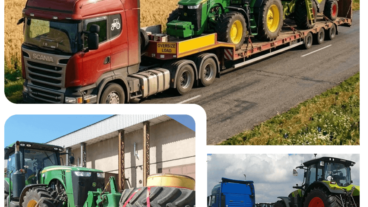 Доставка 6 тракторів John Deere з Німеччини для агрохолдингу з Укравтологістика