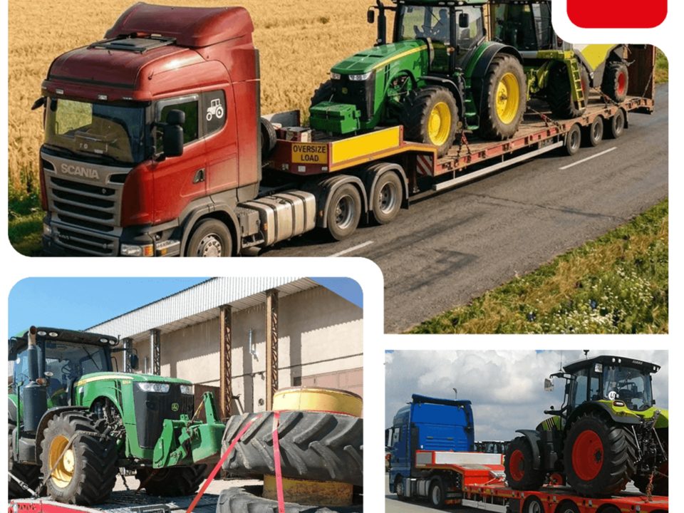 Доставка 6 тракторів John Deere з Німеччини для агрохолдингу з Укравтологістика