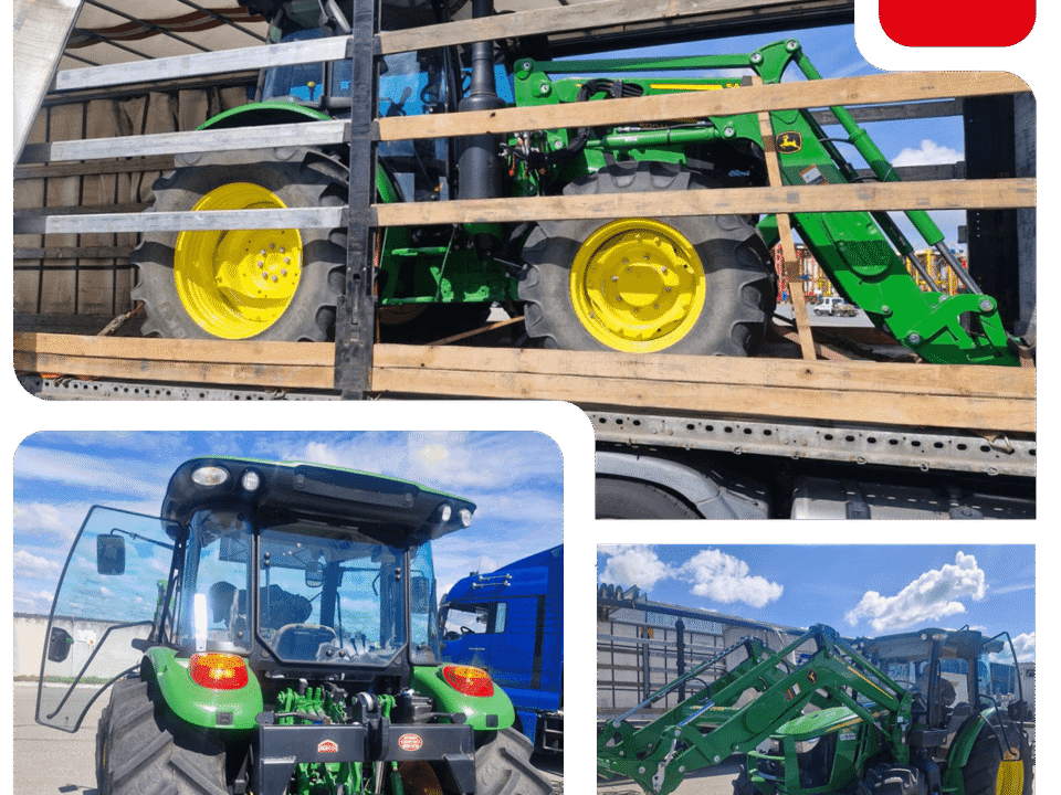 Кейс: Доставка трактора John Deere з Німеччини в Україну | ГК «Укравтологістика»