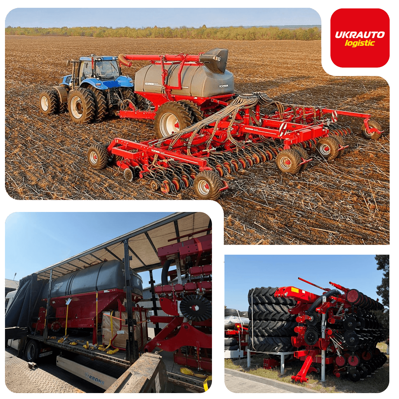 Доставка посівного комплексу Horsch з Німеччини в Україну | ГК «Укравтологістика»